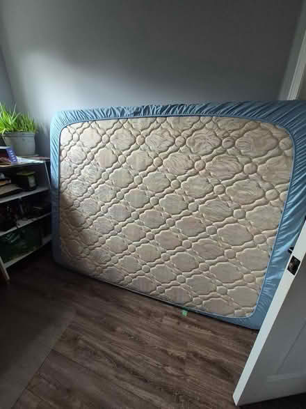 Photo of free Queen mattress- med firm (65 turntable cres) #1