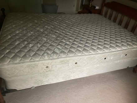 Photo of free Queen mattress/springs set (Manchester) #3