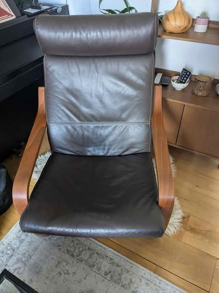Photo of free 2 x Po-Ang chairs + footrest (St James St, E17) #2