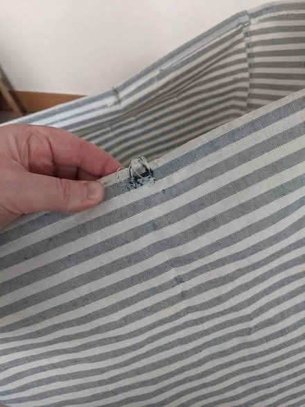 Photo of free Canvas washing basket (EH5, Granton, Edinburgh) #1