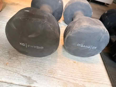 Photo of free Two 10kg weights (Burham Rochester) #3