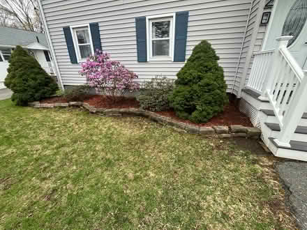 Photo of free Retaining wall stones (Peabody) #2