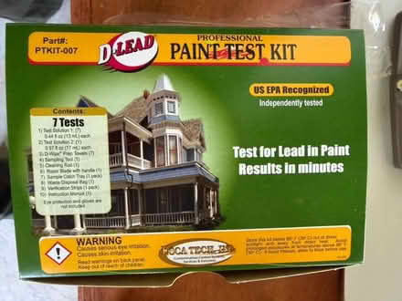 Photo of free D-Lead Professional PaintTest Kits (Darien - near 75th x Cass Ave.) #1