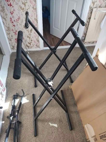 Photo of free Keyboard stands (Brantham CO11) #1