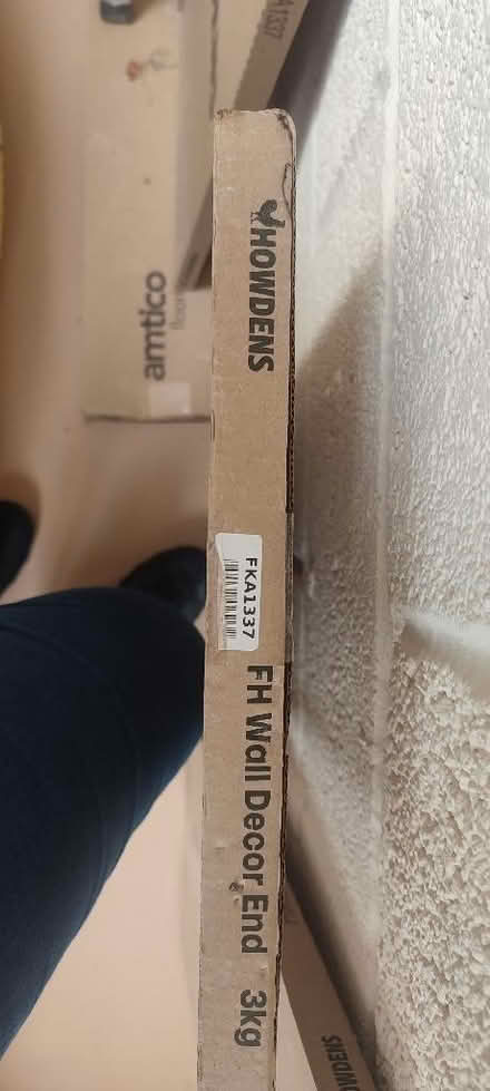 Photo of free 3 Howdens Wall Decor End for fitted kitchen (colour Linen) (Pickford Green CV5) #1