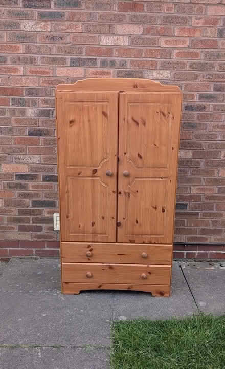 Photo of free 1.6m pine wardrobe (Hill Head, PO14 2) #2