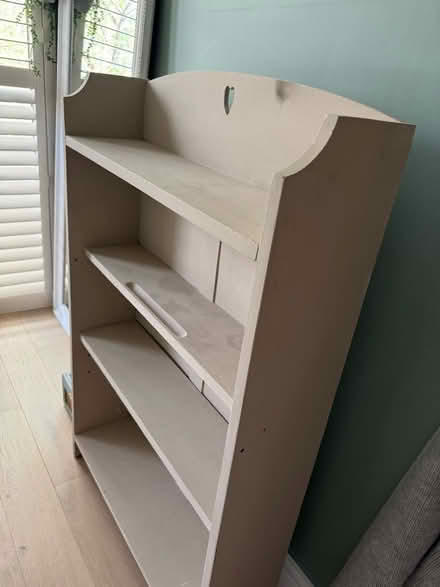 Photo of free Painted wooden bookcase (TW2) #2