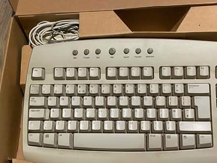 Photo of free Vintage computer keyboard and mouse (W3, Acton) #2