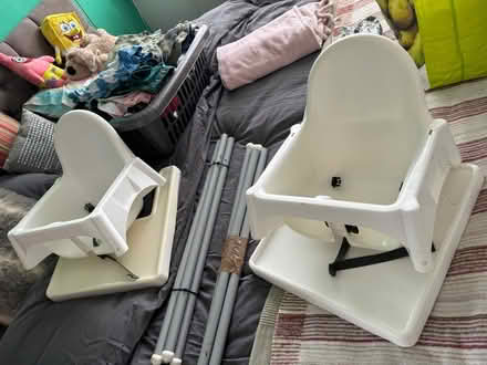 Photo of free IKEA high chair x 2 (Warrington WA4) #1