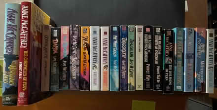 Photo of free 20 Anne McCaffrey books (west Cupertino) #1