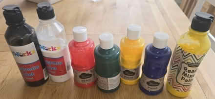 Photo of free 7 part used bottles readymix paint (Bladon OX20) #1