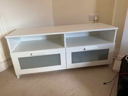 Photo of free TV stand/cupboard with drawers (Woodseats S8) #1