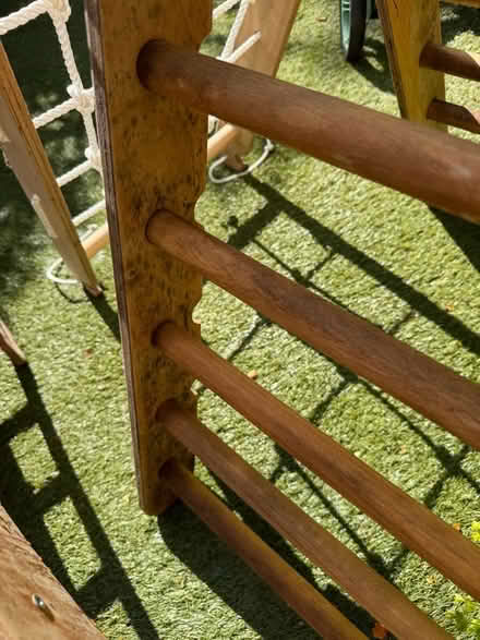 Photo of free 4-in-1 Montessori Climbing Frame Set (Needs cleaning) (Ravenscourt Park W6) #2