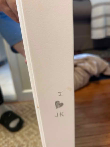 Photo of free White wooden mirror (Fairfield, Connecticut) #2