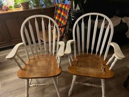 Photo of free Kitchen Table & 2 Chairs (5 blocks S of DGSHS) #2