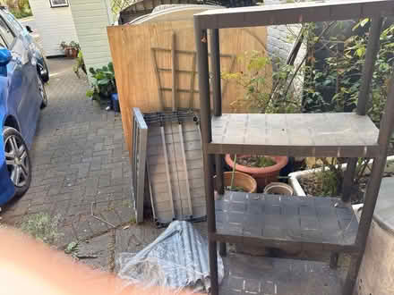 Photo of free 2 PVC shelving units (Aylesford, Kent, ME20) #1