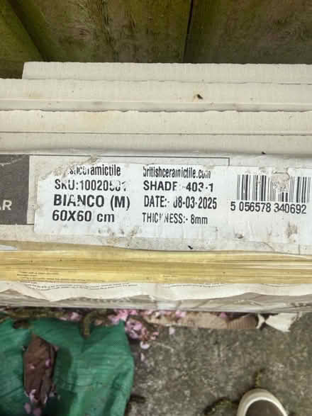 Photo of free Floor and bathroom tiles (Emlyn Road W12) #1