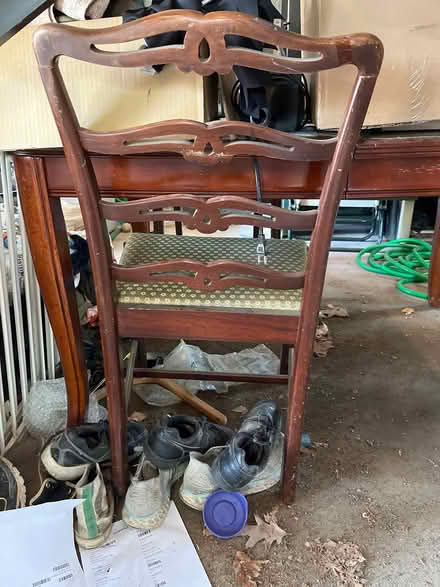 Photo of free Antique table & chairs (Oradell) #3