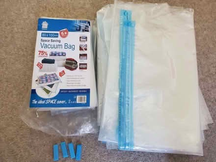 Photo of free Set of 9 clothes storage vacuum bags (Moortown LS17) #1