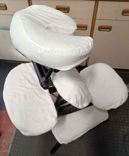 Photo of free Portable folding massage chair, carrying bag, towel covers (Knaresborough HG5) #4
