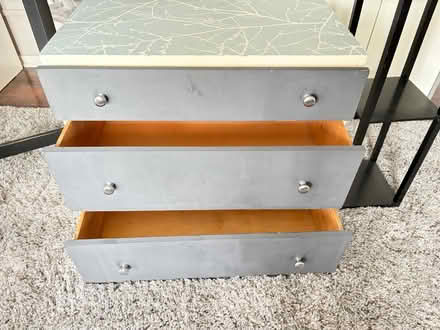 Photo of free Dresser, cat tree, tall table (Fruitvale) #2