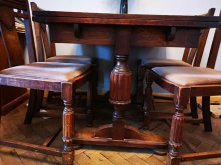 Photo of free Solid Wood Extendable Table Chairs (Coventry by Burton Green CV4) #3