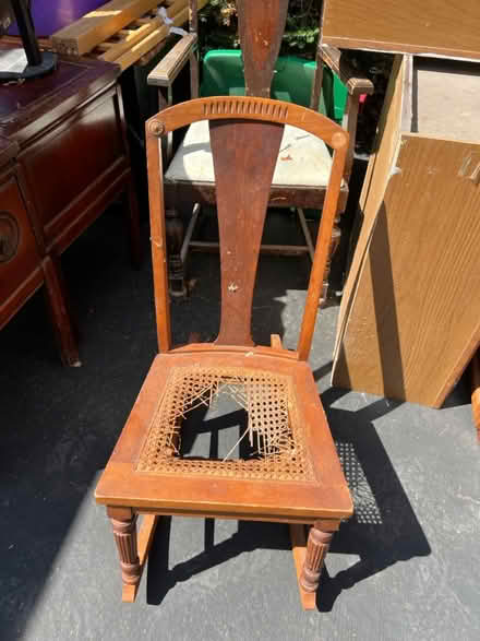 Photo of free Old Rocking Chair (5 blocks S of DGSHS) #1