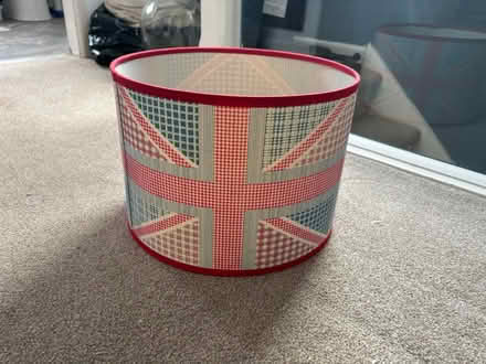 Photo of free Union Jack lamp shade (Warrington WA4) #1
