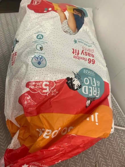 Photo of free Diaper size 4+(31) pieces (West bromwich) #3