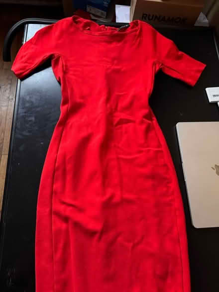 Photo of free XS Zara Red Dress (Clason Point Bronx NY) #1