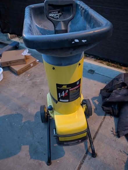 Photo of free Garden shredder (Park View - Colombia Heights) #1