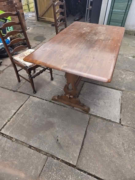 Photo of free table and chairs (Gidlow WN6) #4