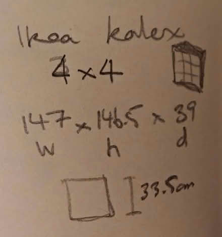 Photo of free Ikea Kalax 4x4 (Pumpherston EH53) #1