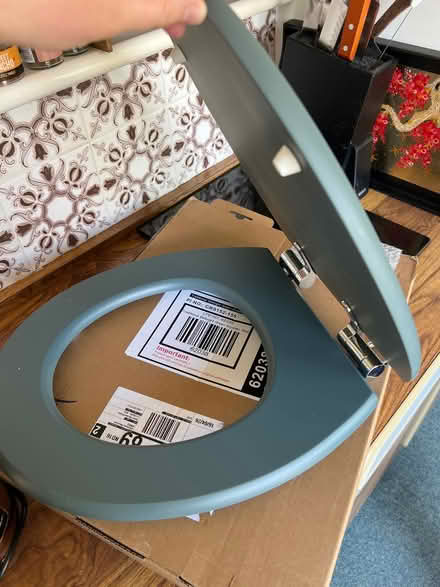 Photo of free New broken toilet seat (Croham CR2) #4