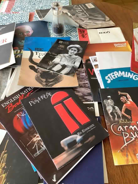 Photo of free Various theatre programmes (Pelaw NE10) #2
