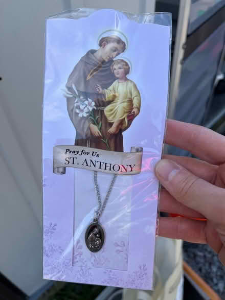 Photo of free Saint Anthony’s medal (Oradell) #1