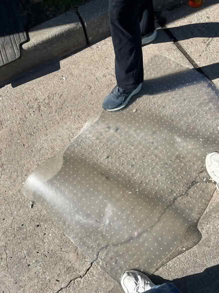 Photo of free Office chair mat (Oradell) #1