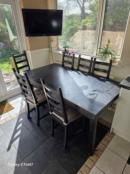 Photo of free Ding Table and Six Chairs (Southport PR9) #1