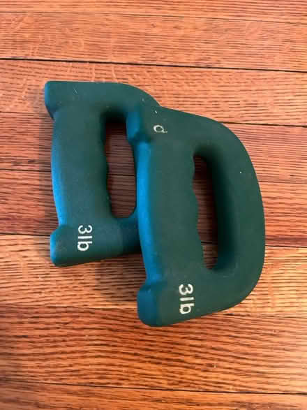 Photo of free 2 x 3lb hand weights (Kensington Brooklyn) #1