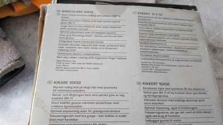 Photo of free Binoculars 10 x 50 (Ashford TN25) #2