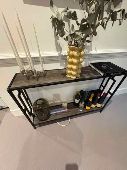 Photo of free Black console table (High St Ken W8) #3