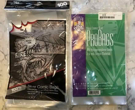 Photo of free comic book storage bags [20886] #1