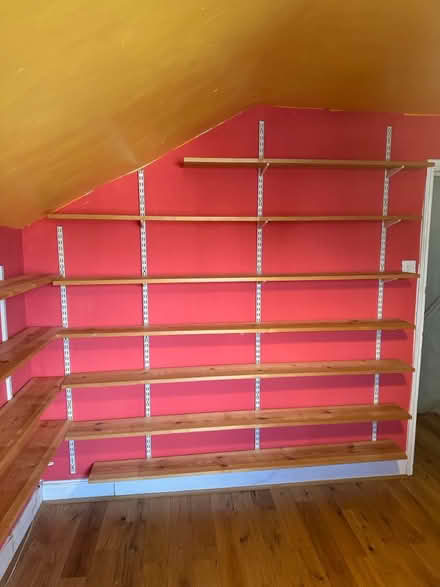 Photo of free Large Adjustable Twin-Slot Shelving (SE6) #2
