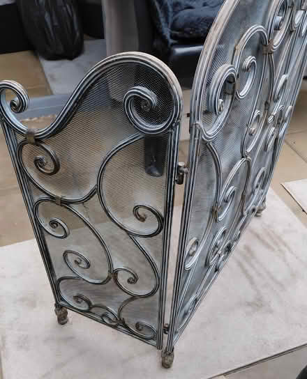 Photo of free Ornate metal fire guard (St. Albans) #3