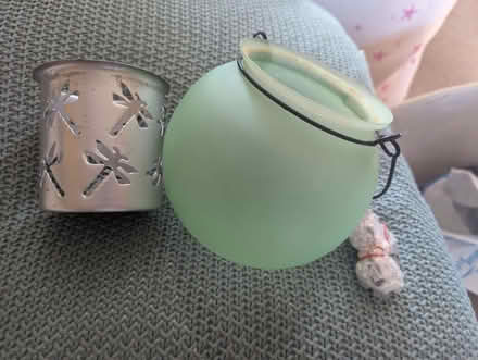 Photo of free Glass hanging tea light holder (Portchester PO16) #1