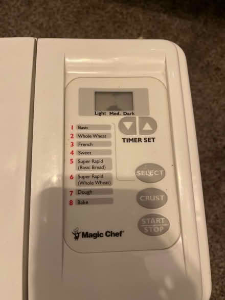 Photo of free Bread Machine (Waterford/Clarkston) #2