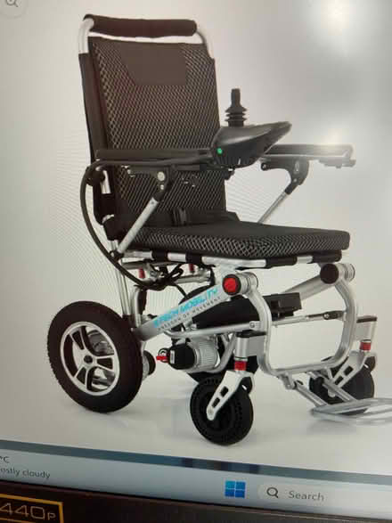 Photo of Lightweight electric wheelchair (Colwall Stone WR13) #1