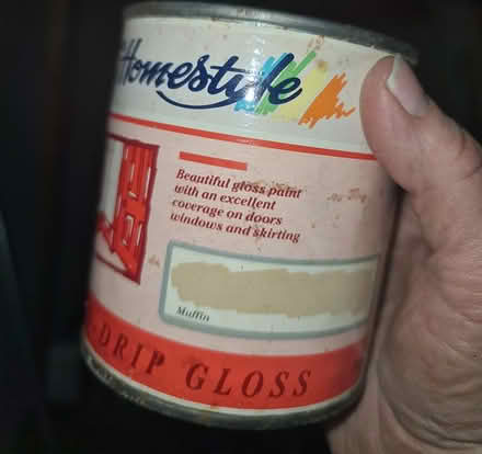 Photo of free 'Muffin' paint, 2 small tins (Dalston E8) #1