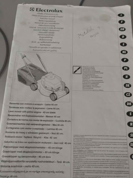 Photo of free Petrol Lawnmower (Wraxall BS48) #3