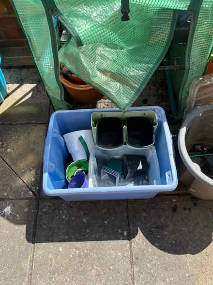 Photo of free Mini greenhouse and lots of plant pots (Hanover BN2) #4